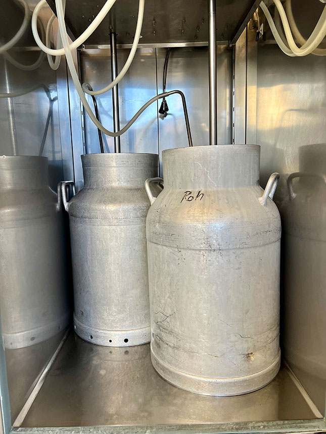 Offenmilch Milchkannen Offenmilch Milchkannen